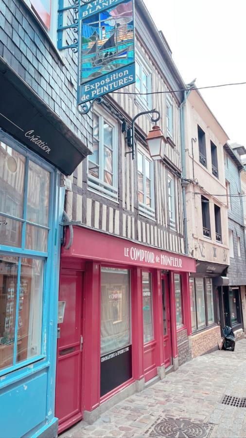 Le 8 Lägenhet Honfleur Exteriör bild